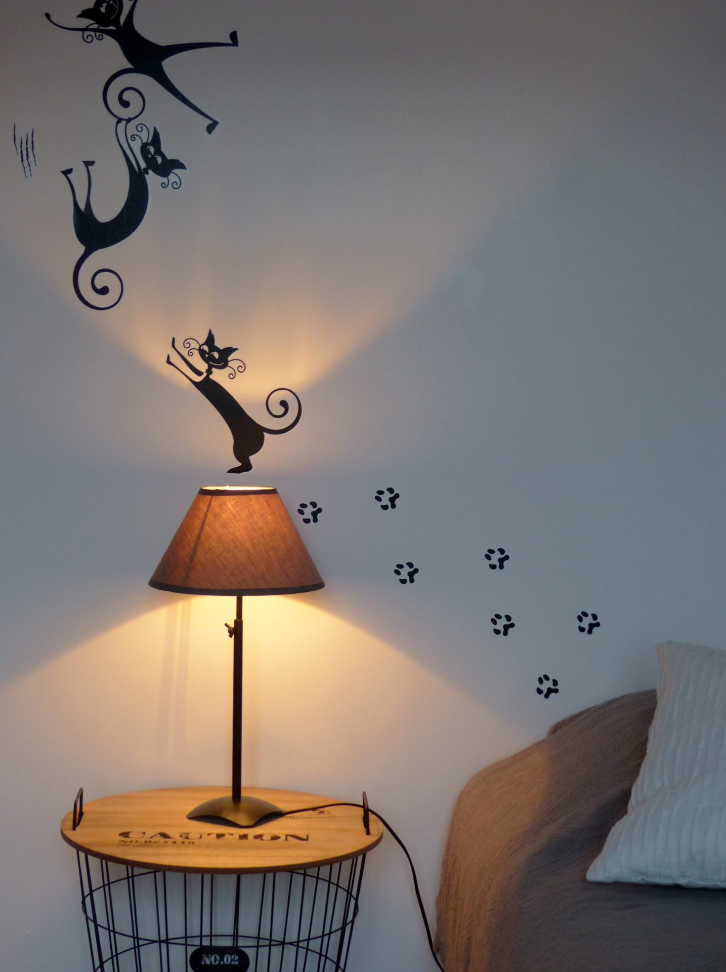 Les chats qui font des galipettes