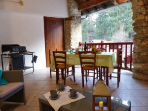 Profitez de la terrasse avec vue sur le jardin