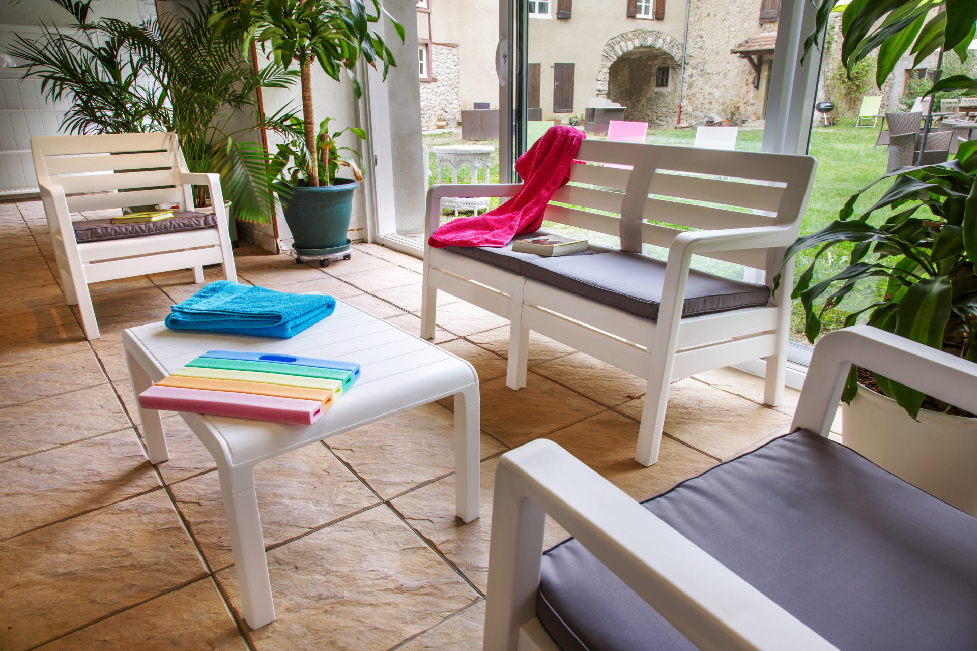 Piscine, on se relaxe